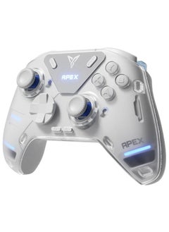FlyDigi APEX 4 Wireless PC Controller Force Feedback Trigger Force-Adjustable Alloy Joysitck Full-Color LED Display 1500mAh 1000hz Report Rate Stereo Vibration PC/NS/Mobile/TV/Android/IOS Native  - Image 2