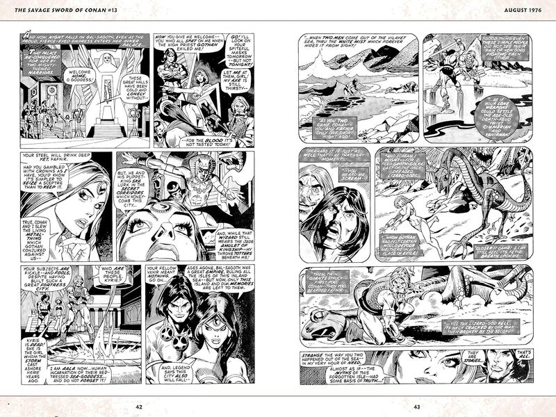 The Savage Sword of Conan: The Original Comics Omnibus Vol.2 - Image 3