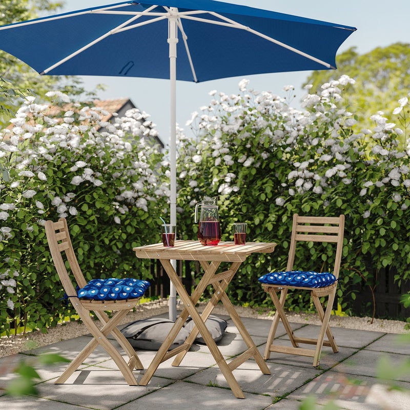 Baitique Outdoor Chair Cushion, Dark Blue, 36x32 cm - Image 4