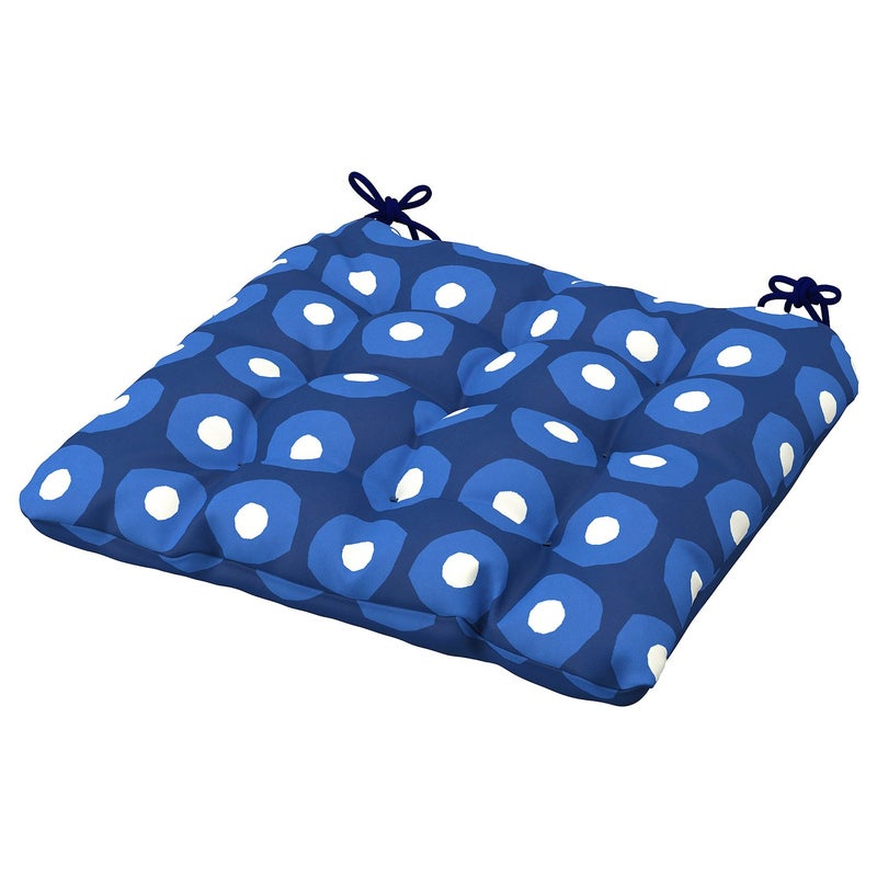 Baitique Outdoor Chair Cushion, Dark Blue, 36x32 cm - Image 1