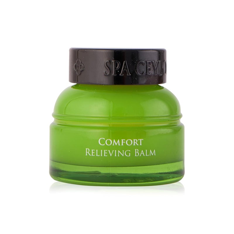 spa ceylon Comfort Relieving Balm | Eucalyptus, Lemongrass,Lemon, 100% Natural Herbal Balm for Rapid Relief & Everyday Comfort | 25g - Image 1