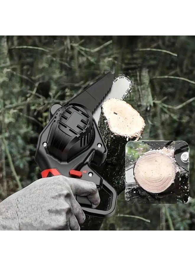 Portable Lithium Battery Saw Accessory Kit 4 Chains Durable Manganese Steel For 6 Inch Saws - Image 5