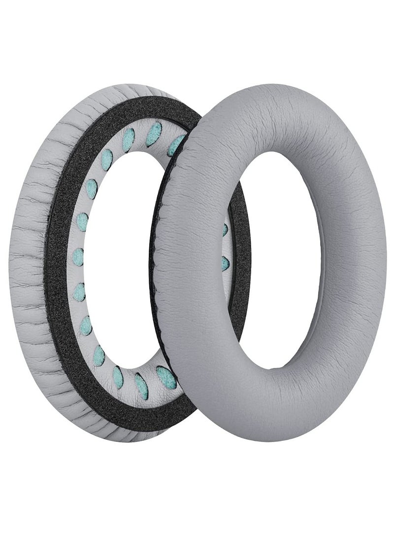 اليشمك وسائد أذن لسماعات الرأس قطعتان مع رغوة الذاكرة لسماعات Bose QC2 QC15 QC25 QC35 AE 2 2i 2w - Image 4