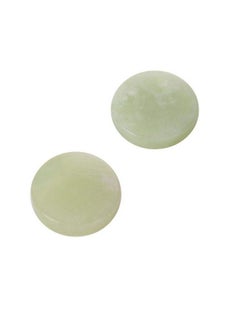 Salmue Eyelashes Glue Holder Grafting Eyelashes Glue Round Pallet Thick Eyelash Glue Stone Jade Holder Pad Container Lash Adhesive Pallet Eyelash Grafting Tools(01#)  - Image 4