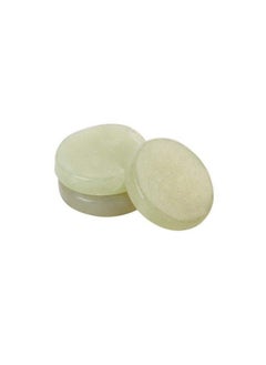 Salmue Eyelashes Glue Holder Grafting Eyelashes Glue Round Pallet Thick Eyelash Glue Stone Jade Holder Pad Container Lash Adhesive Pallet Eyelash Grafting Tools(01#)  - Image 3