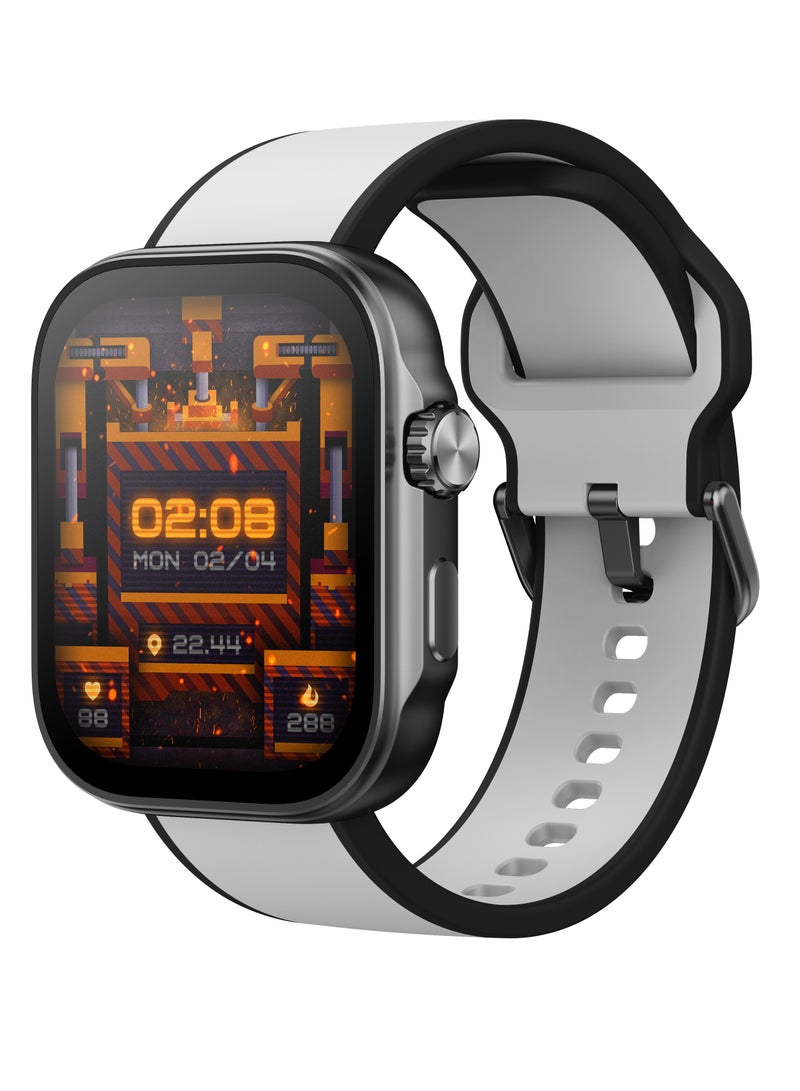 GRABIT G-SWANK Smartwatch – 1.99” AMOLED, Bluetooth Calling & Fitness, 100+ Sport Modes  - Image 1