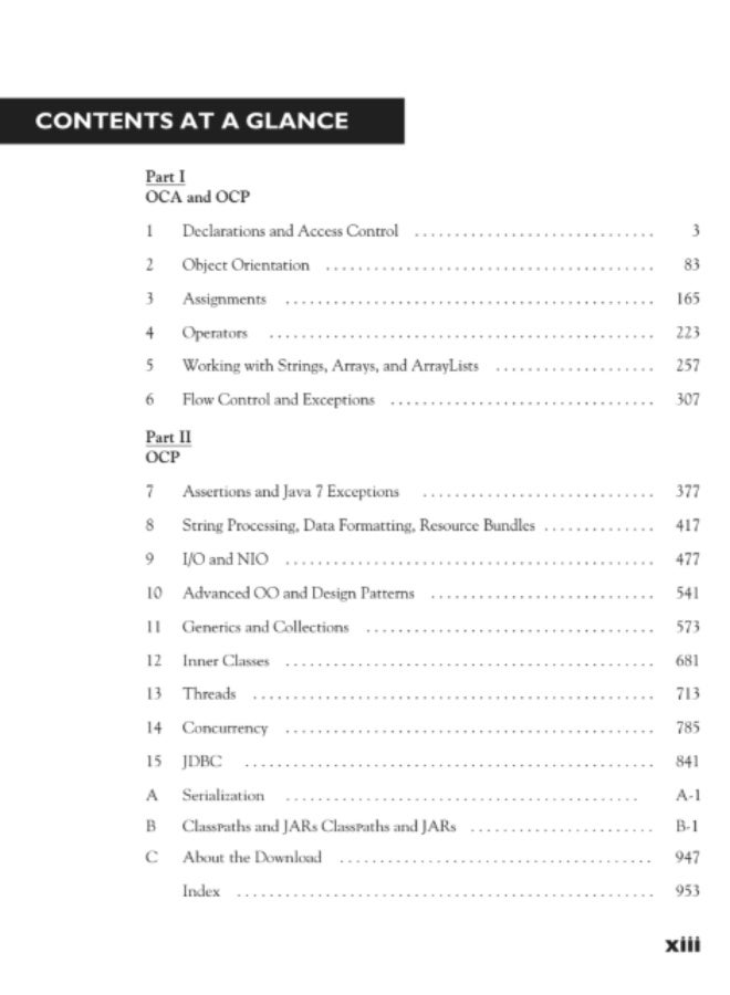 OCA/OCP Java® SE 7 Programmer I & II Study Guide (Exams 1Z0-803 & 1Z0-804) - Image 4