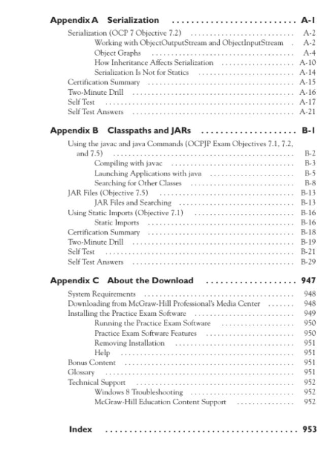 OCA/OCP Java® SE 7 Programmer I & II Study Guide (Exams 1Z0-803 & 1Z0-804) - Image 5