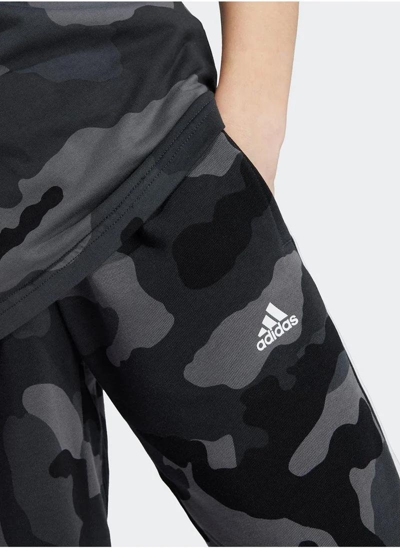 Adidas Youth Big Logo French Terry Sweatpants