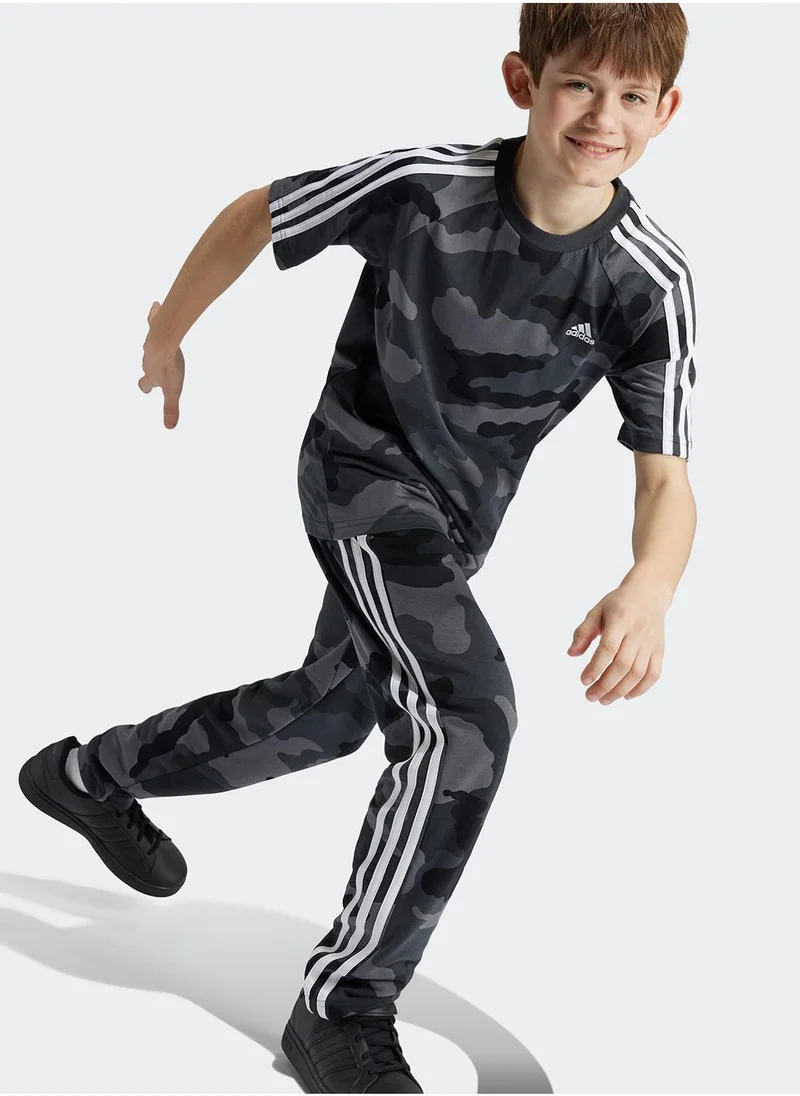 Adidas Youth Big Logo French Terry Sweatpants