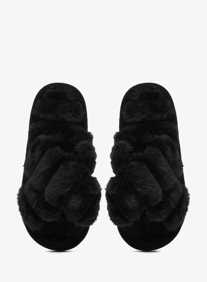 ستايلي شباشب منزلية قطيفة ناعمة