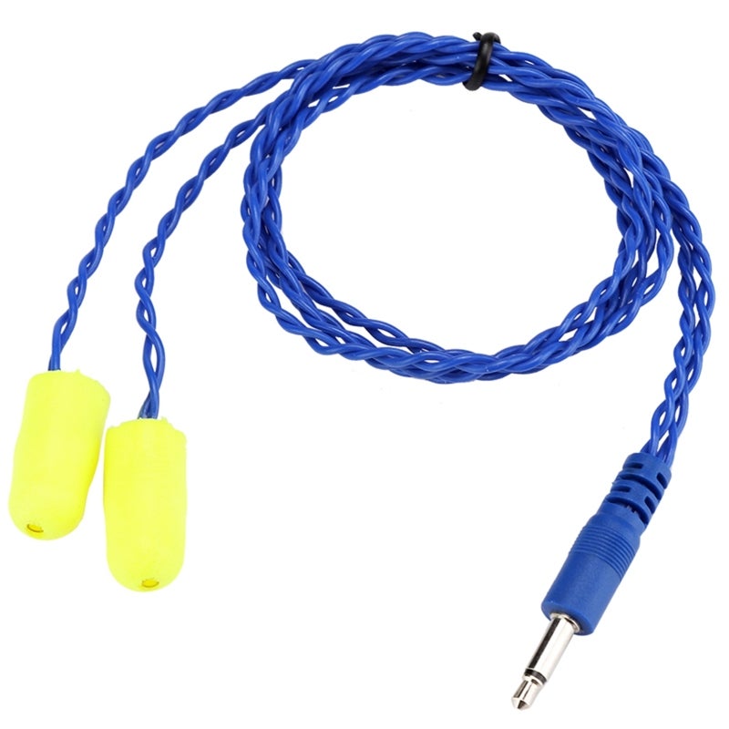 Foam Earbuds 1/8 Inch Monophonic Plug Advanced Miniature Sensor - Noise Reduction Wired Earbuds for Listening to Music - Image 1