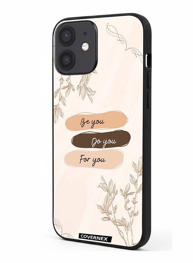 Covernex Apple iPhone 12 Mini Protective Case Cover Printed Featuring Self Empowerment Be You Do You For You - Image 1