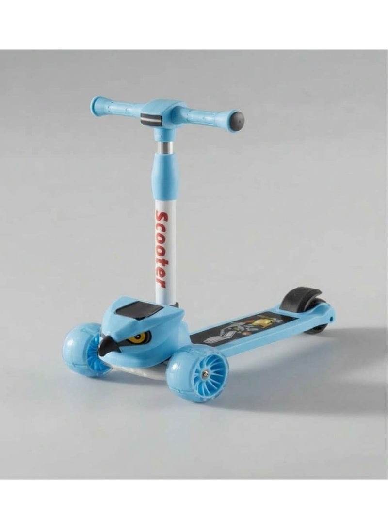 Scooter  Kick scooter kids, 3 wheels , Reinforced plastic , High Quality Metal , Give your child a fun and safe driving experience with this scooter with an attractive and modern design - Image 3