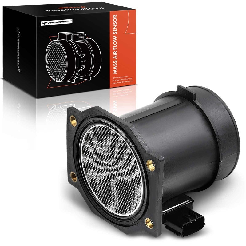 مجموعة مستشعر تدفق الهواء الشامل APremium 3 دبابيس متوافقة مع إنفينيتي QX4 1998-2001 نيسان فرونتير 2001-2004 باثفايندر 1998-2000 كويست 1999-2002 إكستيرا 2000-2004