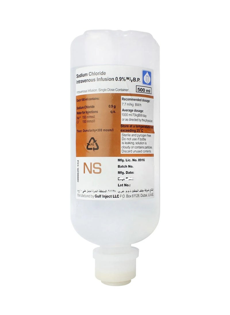 Normal Saline Solution 500ML