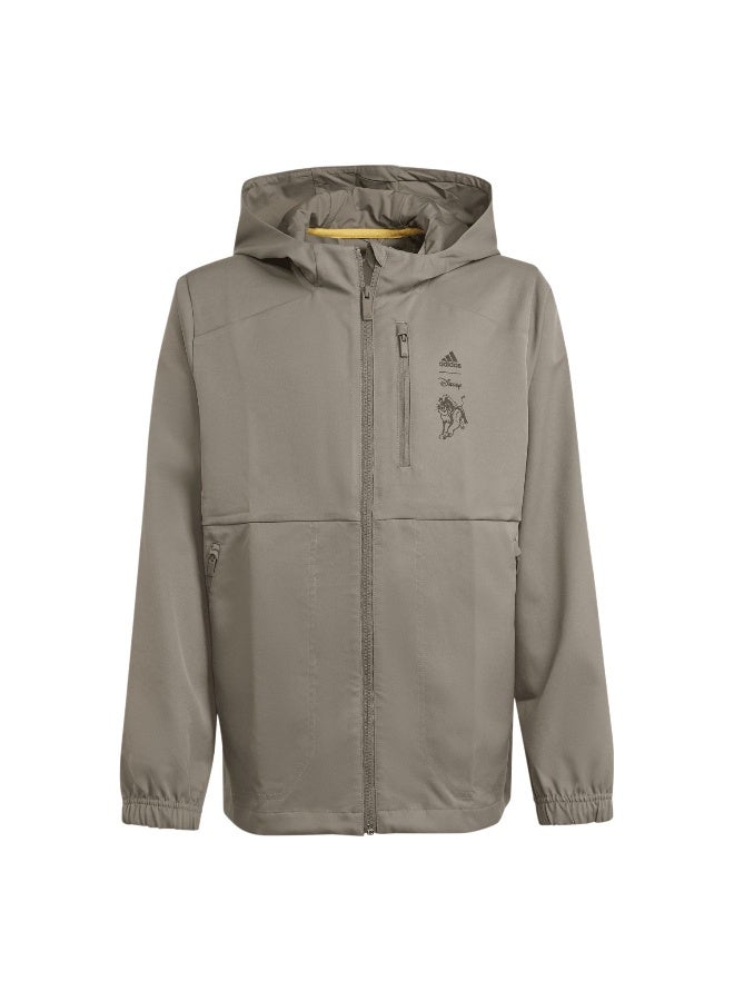 Adidas adidas J Dy Lk Tt Brown Training Jackets 7-8Y  - Image 2