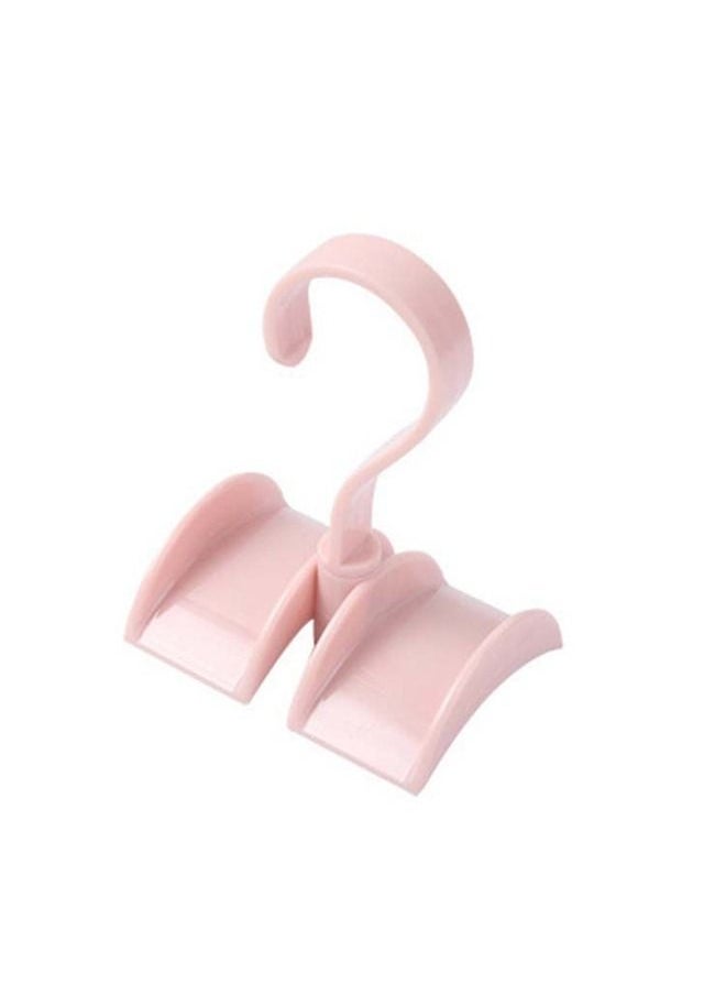 fashionhome - Sticky Wall Mounted Hanger Hook Holder Assorted Color Rotating Wardrobe Bag Hanger - Image 1