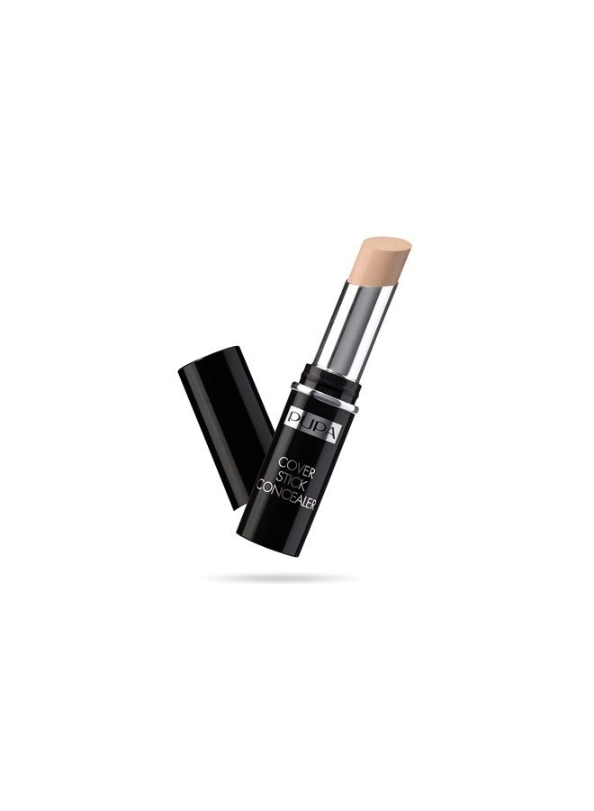 PUPA Milano Cover Stick Concealer - For Normal To Combination-Oily Skin - Seamlessly Covers And Corrects Imperfections Or Dark Circles - Provides Medium To Full Coverage - 003 Dark Beige - 0.123 Oz
