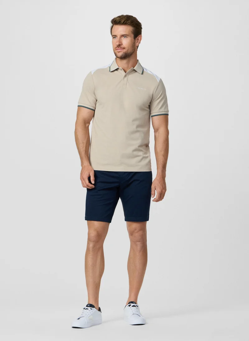 Hackett  Classic Fit Short Sleeve Colour Block Polo for Men | Best Price UAE