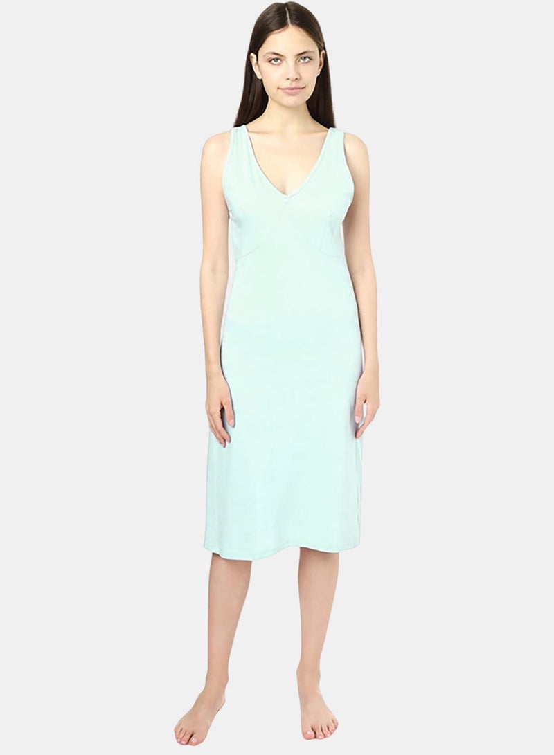 Dahab Cotton Basic V-Neck Full Slip - Image 1