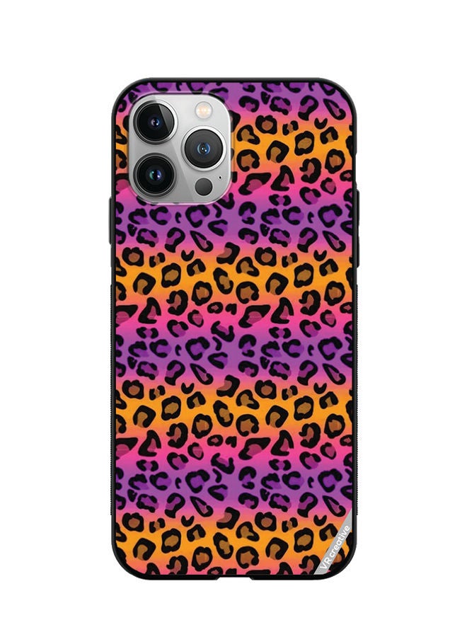 VR CREATIVE Protective Case Cover For Apple iPhone 12 Pro Max Leopaeerd Design Multicolour - Image 1
