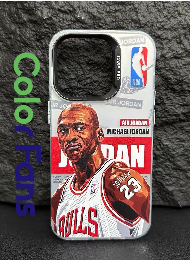Case for iPhone 12 Pro Max with Michael Jordan Pattern Cover