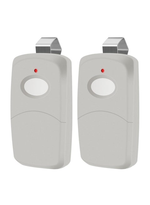 2 Replacement for Multicode Linear 3089 Garage Gate Door Opener Remote Transmitter,308911,MCS308911,10 dip Switch 300mhz,Grey