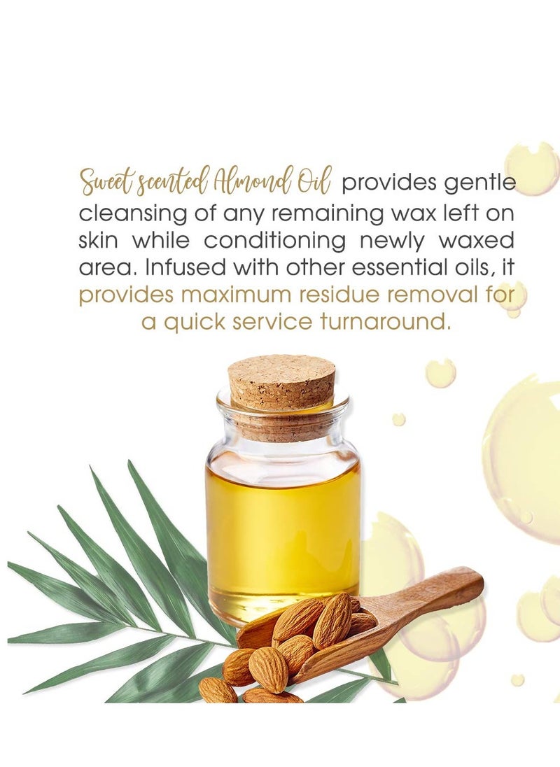 Satin Smooth Satin Smooth Satin Release Wax Residue Remover Oil, Post-Wax Treatment Fast-Dissolving, 16 oz, 1-pack  - Image 3