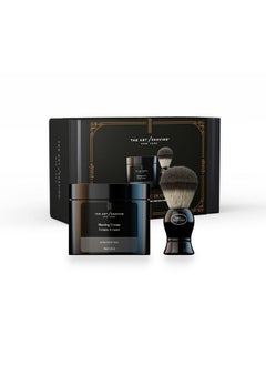 THE ART of SHAVING Unscented Iconic Duo Kit - 5oz Shaving Cream & Shaving Brush, 2 Piece Set (Pack of 1)  - Image 1