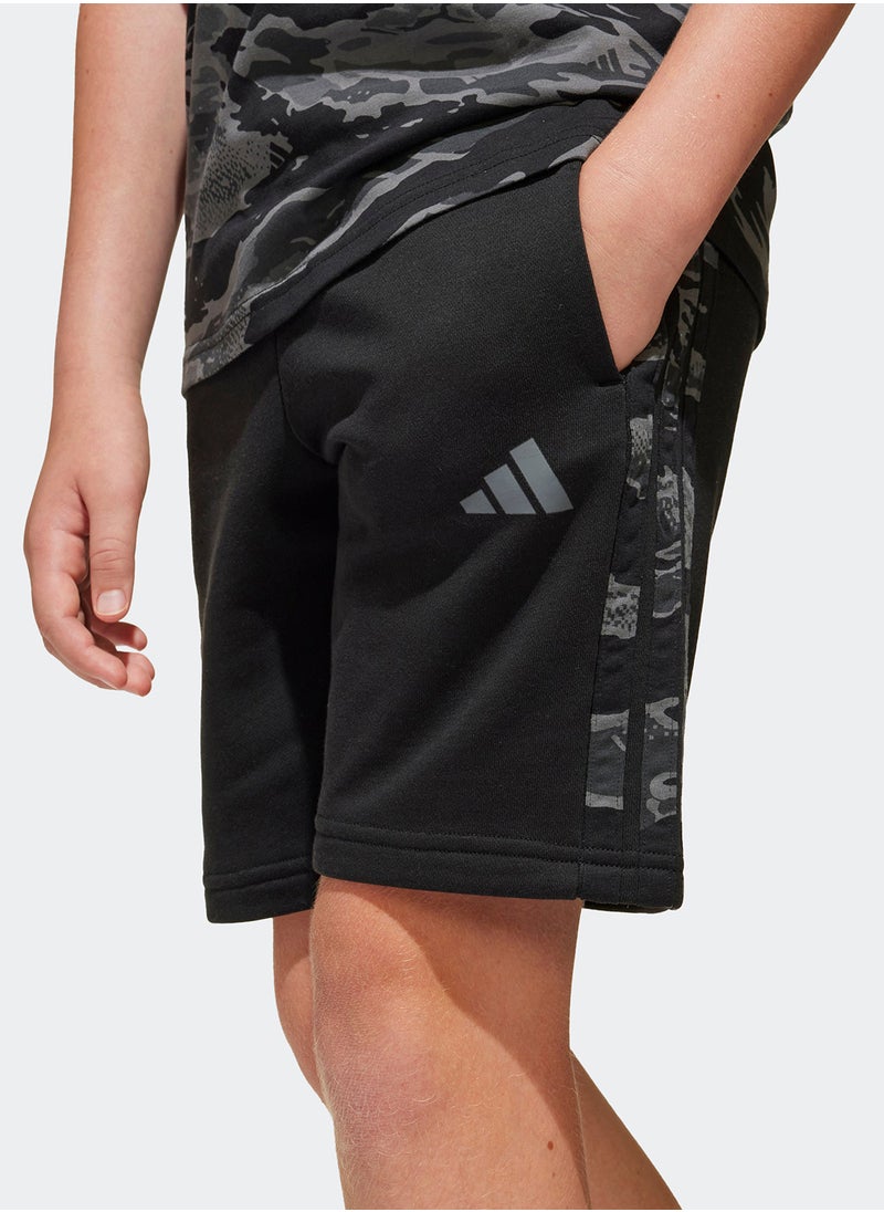 Adidas - Youth Seasonal Essential Camo Shorts - Image 1