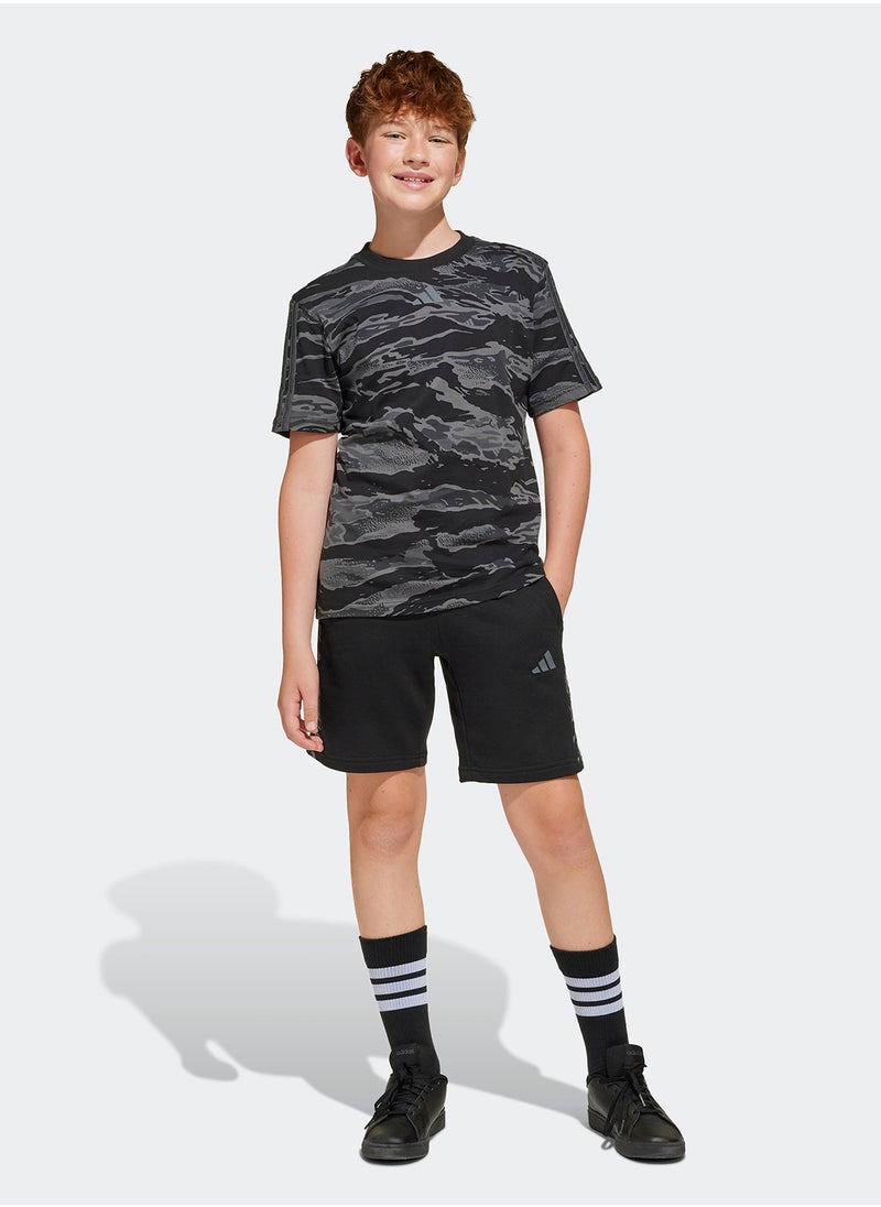 Adidas - Youth Seasonal Essential Camo Shorts - Image 1