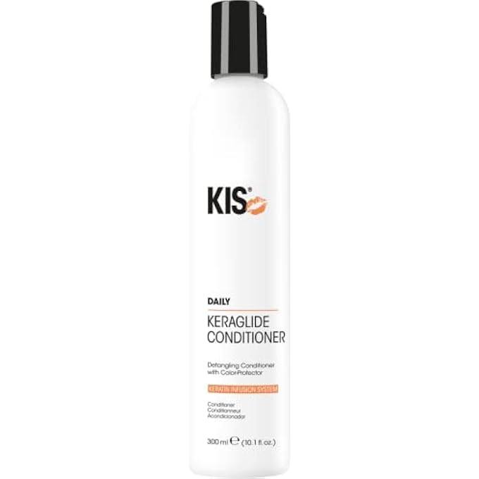 KERAGLIDE CONDITIONER - ANIMAL FRIENDLY & SUSTAINABLE - KERATIN INFUSION SYSTEM - DETANGLING FOR TREATED HAIR 300 ML