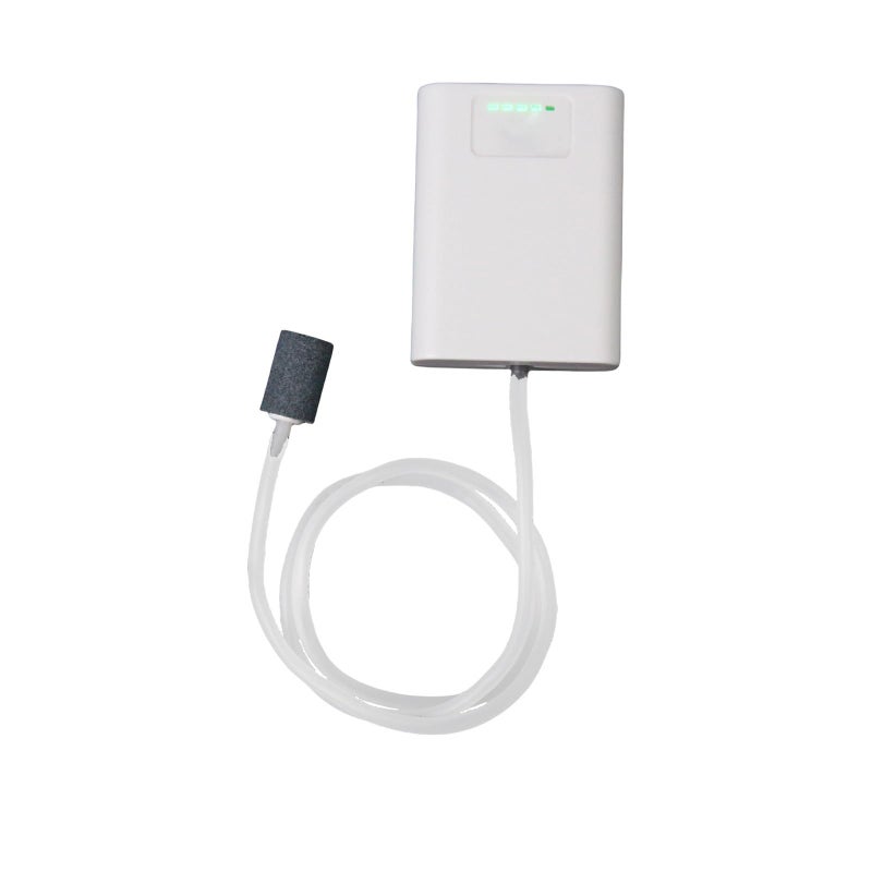 مضخة هواء حوض السمك القابلة لإعادة الشحن عبر USB، مؤكسد ومهوية حوض الأسماك - Image 2