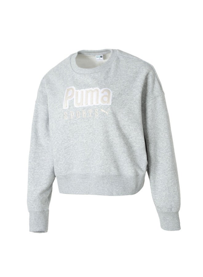 PUMA Round Neck Fashion Long Sleeve Terry Warm Sweatshirt Women'S Casual Pullover Hoodie - Image 5