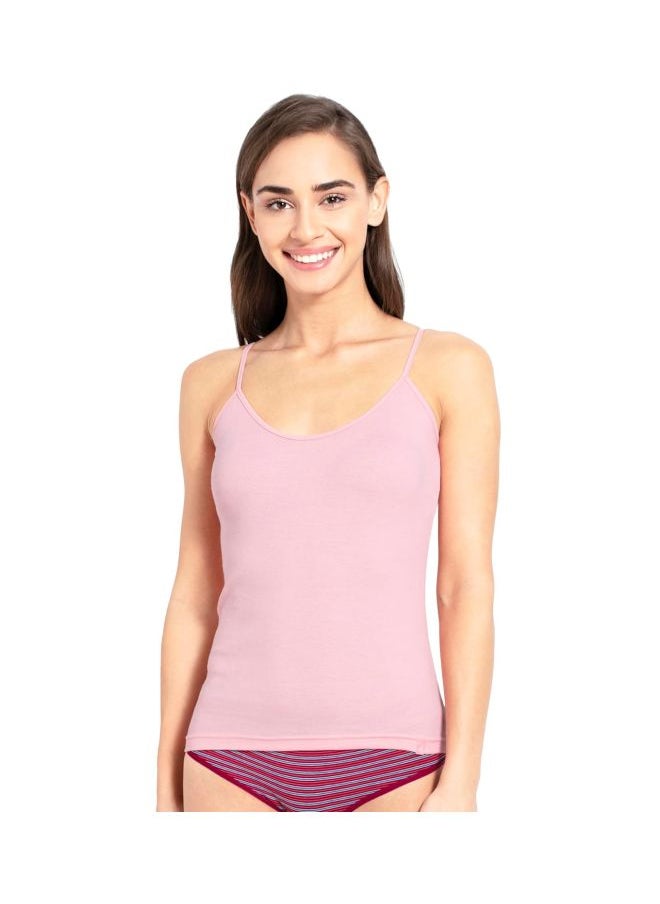 JOCKEY Jockey 1487 Women Super Combed Cotton Rib Camisole with Adjustable Straps and StayFresh Treatment  - Image 1