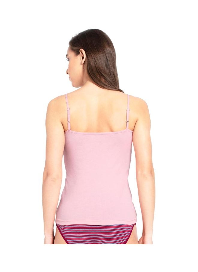 JOCKEY Jockey 1487 Women Super Combed Cotton Rib Camisole with Adjustable Straps and StayFresh Treatment  - Image 2