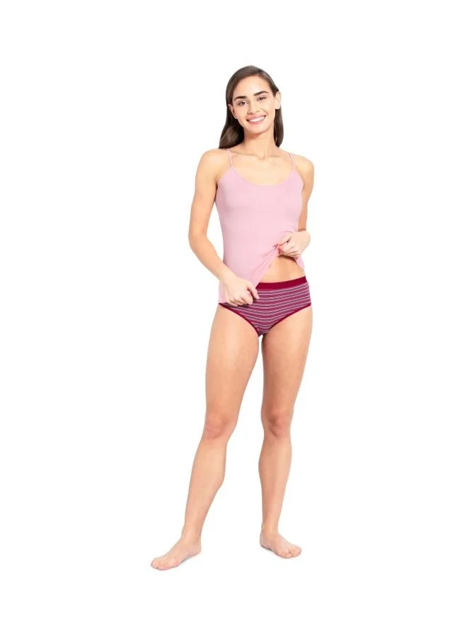 Jockey Candy Pink 1487 Women Super Combed Cotton Rib Camisole with Adjustable Straps and StayFresh Treatment for Women | Best Price UAE