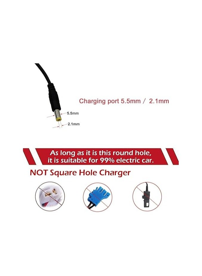 6V charger Ride-On Car Charger – UK Plug – for Kids Electric Cars, Toys, LED Lights, CCTV – Barrel Connector - Image 4