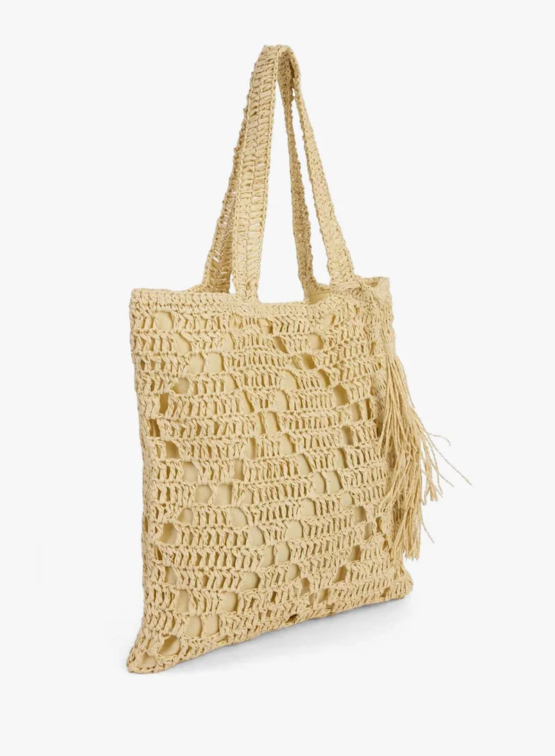 Defacto Woman Straw Shoulder Bag