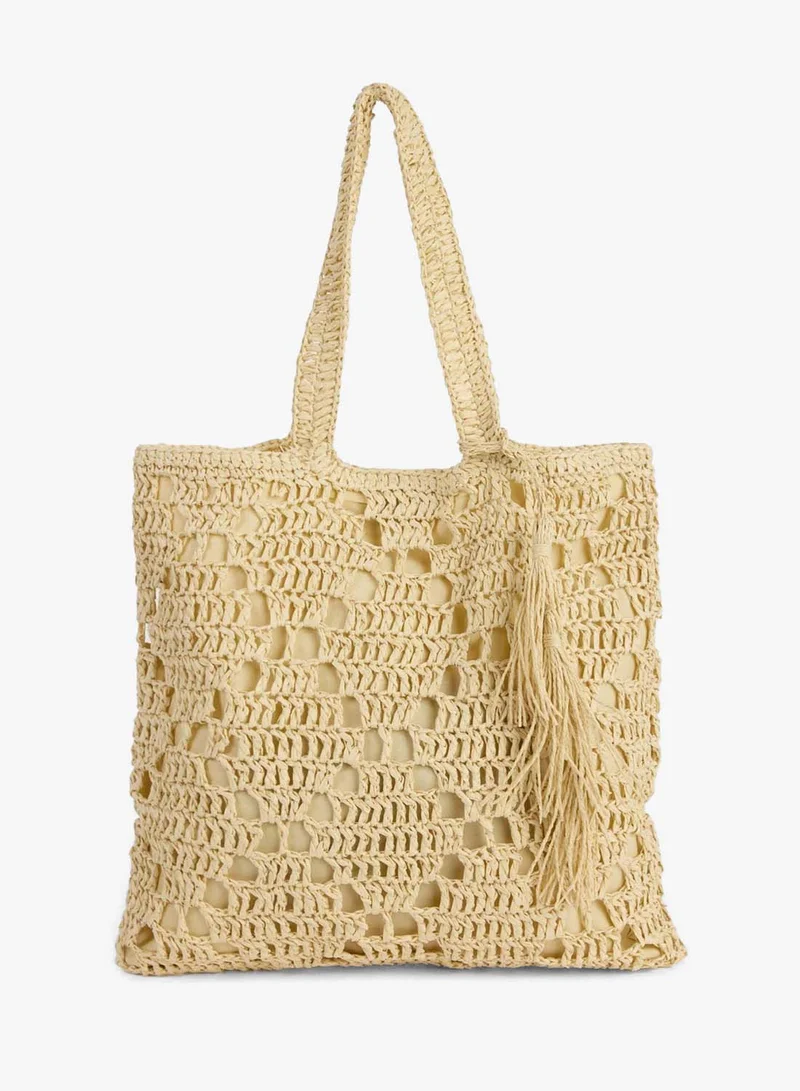 Defacto Woman Straw Shoulder Bag