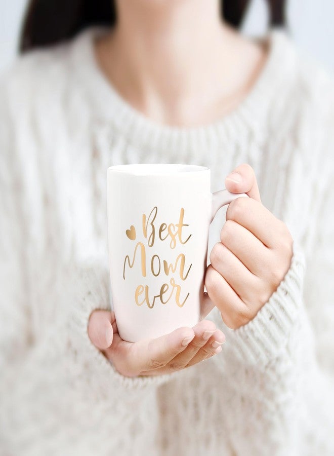 Cabtnca Mom Gifts, Mothers Day Gifts for Mom from Daughter Son, Best Mom Ever Coffee Mug 12Oz, Christmas Birthday Mothers Day Gifts for Mom, White - Image 2