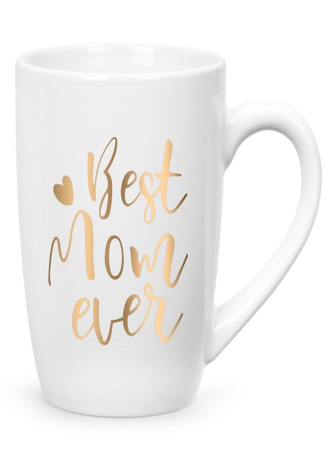 Cabtnca Mom Gifts, Mothers Day Gifts for Mom from Daughter Son, Best Mom Ever Coffee Mug 12Oz, Christmas Birthday Mothers Day Gifts for Mom, White - Image 1