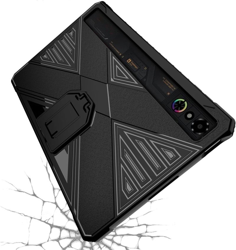 Impacts Resistant TPUs PC Case for Red 3 Gaming Tablets Builts in Stand Function Button Access Portable Adjustable Stand Protective Case for Gaming Tablets - Image 5