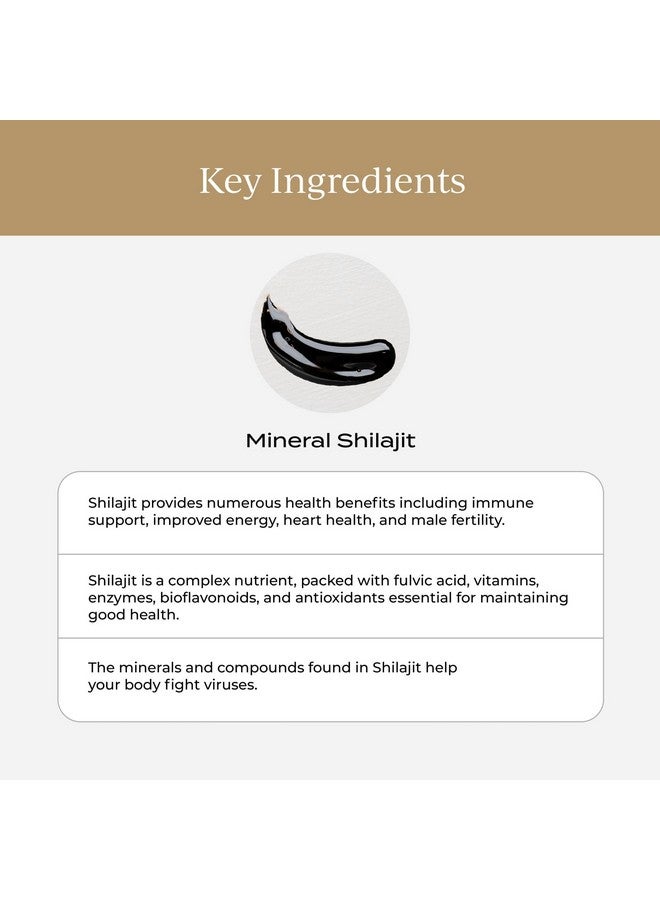 CYMBIOTIKA Pure Himalayan Shilajit Resin - High Potency Shilajit with Elemental Gold & Fulvic Acid - 84+ Trace Minerals for Energy, Focus, Immune & Digestive Support - Authentic Shilajit Resin - Image 4