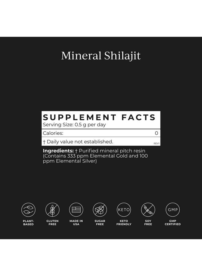 CYMBIOTIKA Pure Himalayan Shilajit Resin - High Potency Shilajit with Elemental Gold & Fulvic Acid - 84+ Trace Minerals for Energy, Focus, Immune & Digestive Support - Authentic Shilajit Resin - Image 5