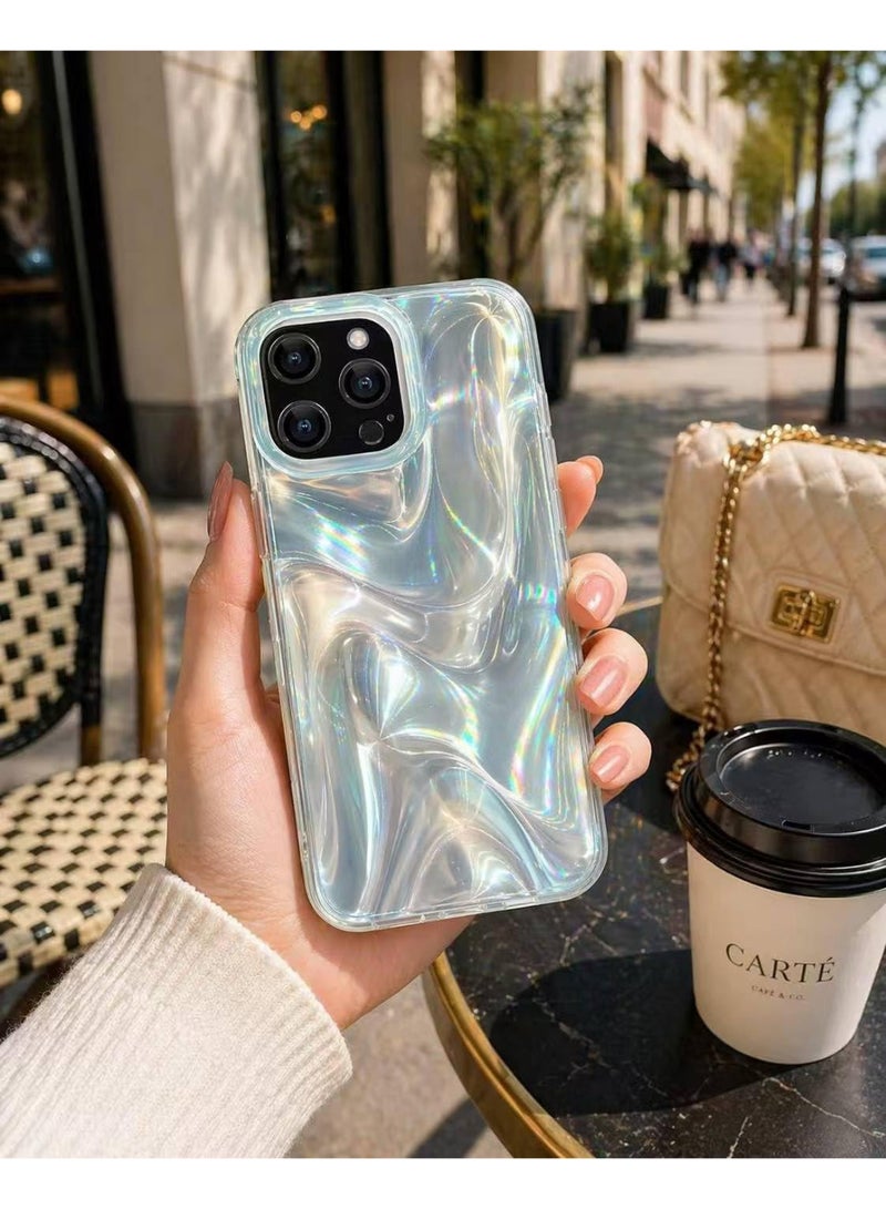 Ecosystem Luxury Case for iPhone 13 Pro Max Shockproof Protective Cover, Stylish Iridescent Design, Camera Protection, Lightweight Slim Case - Image 2