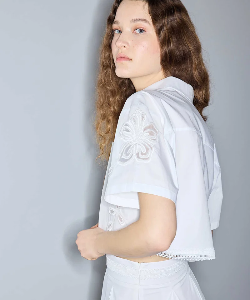 Ipekyol Beaded and Embroidered Shirt