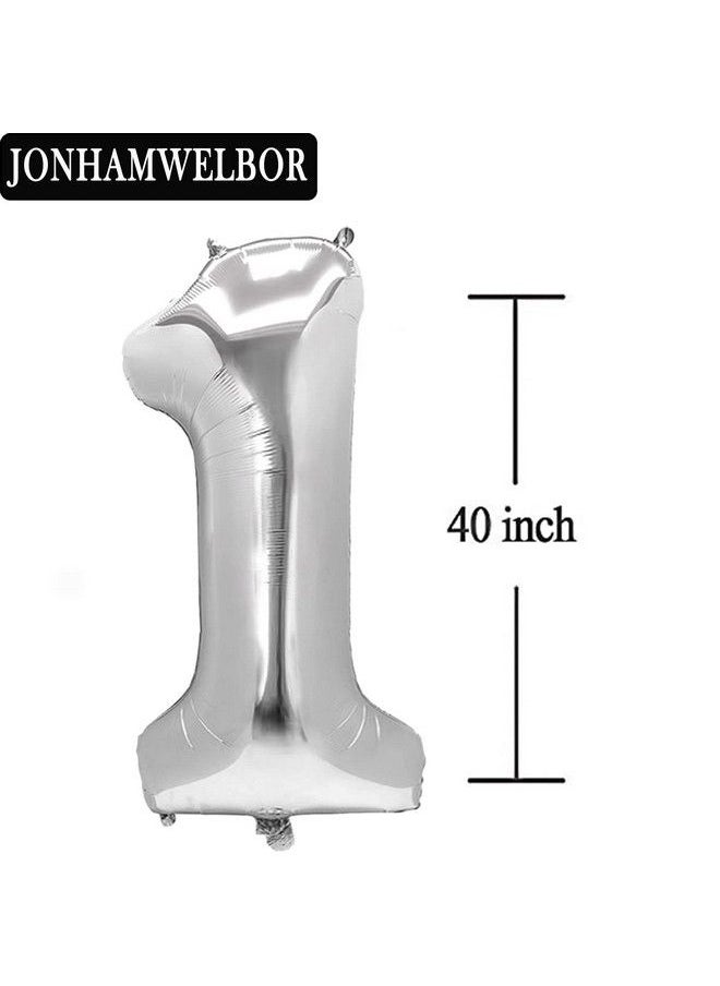 JONHAMWELBOR بالونات رقم 16 فضية عملاقة كبيرة للأحداث والاحتفالات 16 للذكرى السنوية ولوازم حفلة عيد الميلاد السادس عشر بالونات فويل مايラー  - Image 3