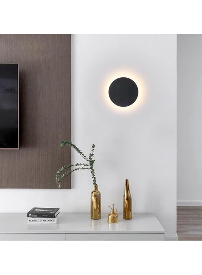 general Wall mounted LED lights, acrylic wall lights with 3 brightness levels, rechargeable batteries, magnetic touch controls, bedside tables, wardrobes, round lights for living room - Image 5